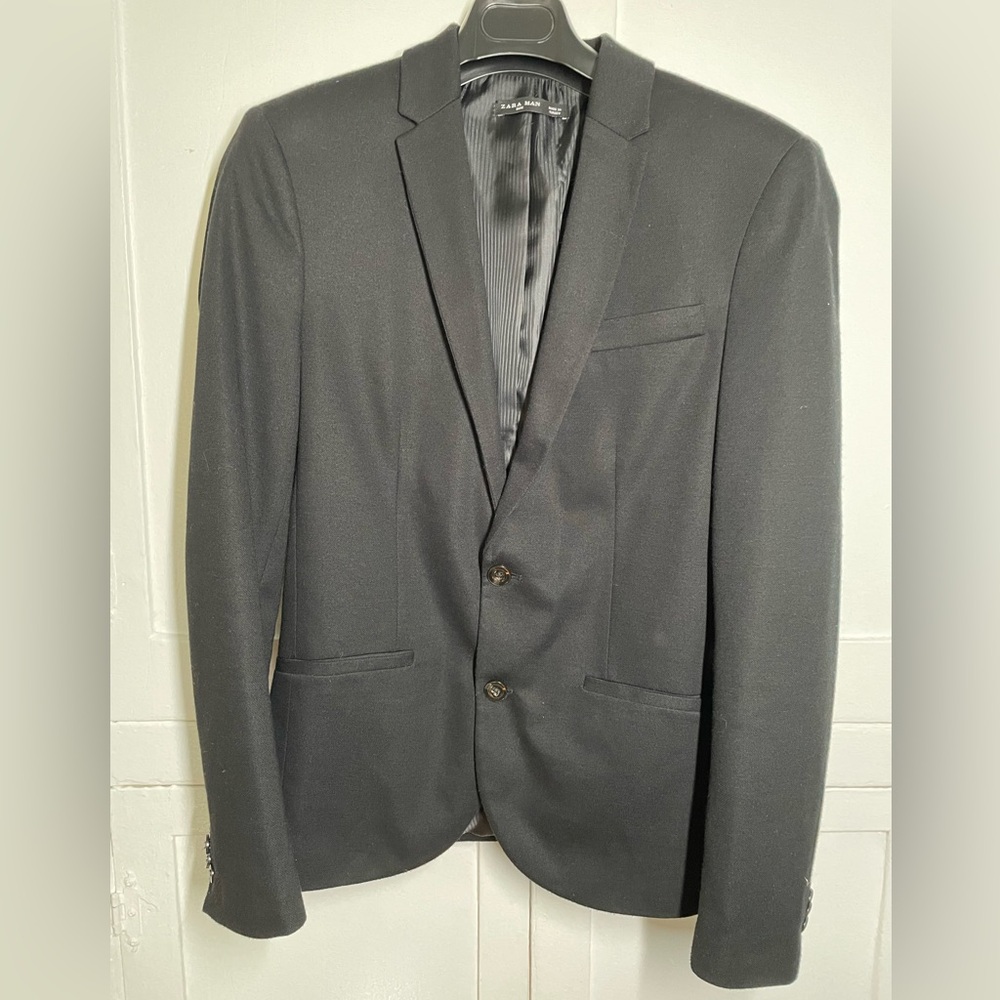 EUC Zara Man Black Blazer